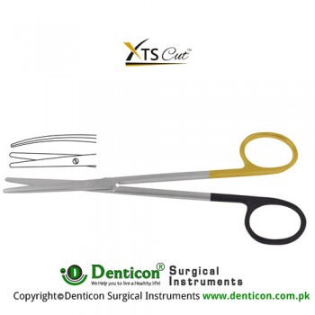 XTSCut™ TC Metzenbaum-Fine Dissecting Scissor - Slender Pattern Curved Stainless Steel, 14.5 cm - 5 3/4"